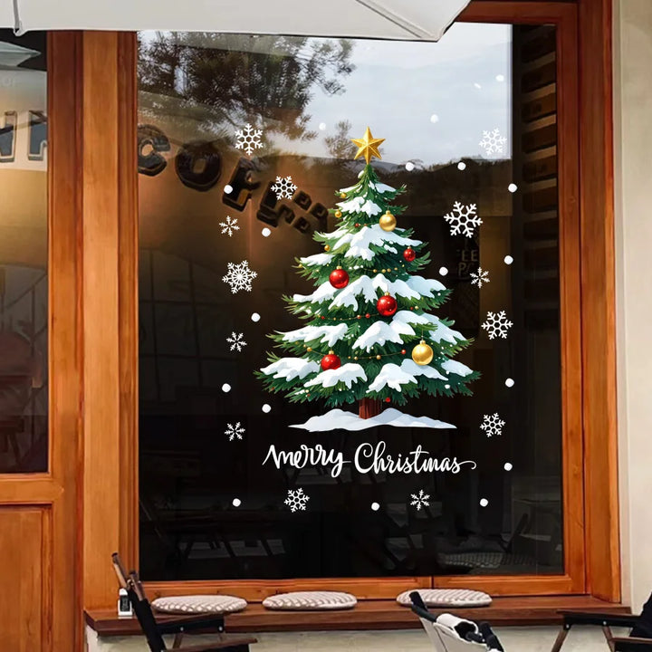 Skanto | Merry Glow 3D Juletre Klistremerke
