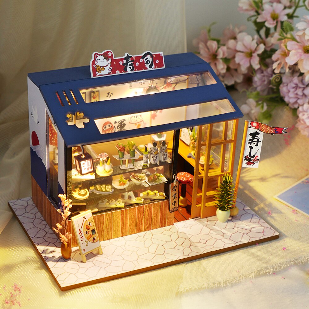 Skanto | Miniatyr DIY japanske bygningsleketøysett