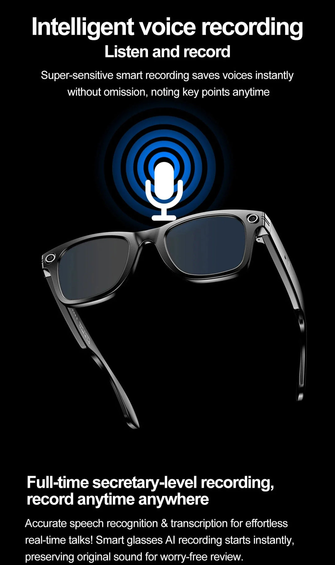 Skanto | Smarte Bluetooth Kamera Briller