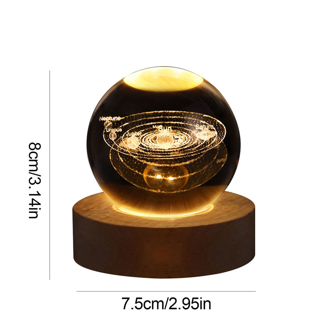 Skanto | Crystal Light Ball | Unik dekorasjon for hjemmet