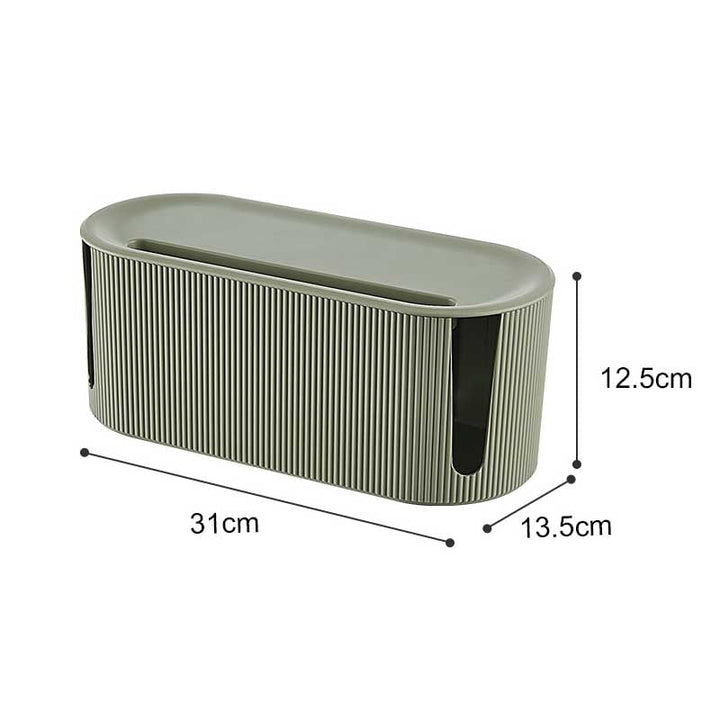StorageMaster Box - Stilig Organizer for Kabler og Adaptere Skanto