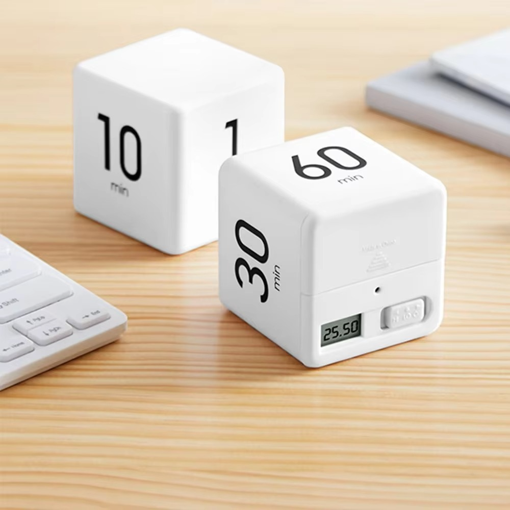 Skanto | Hexagon Magnetisk Visuell Flip Timer - Stille, Smart, og Effektiv