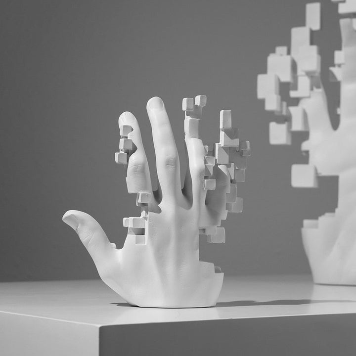 Skanto | Moderne Kunstneriske Berøringer Hånd Statue Dekor