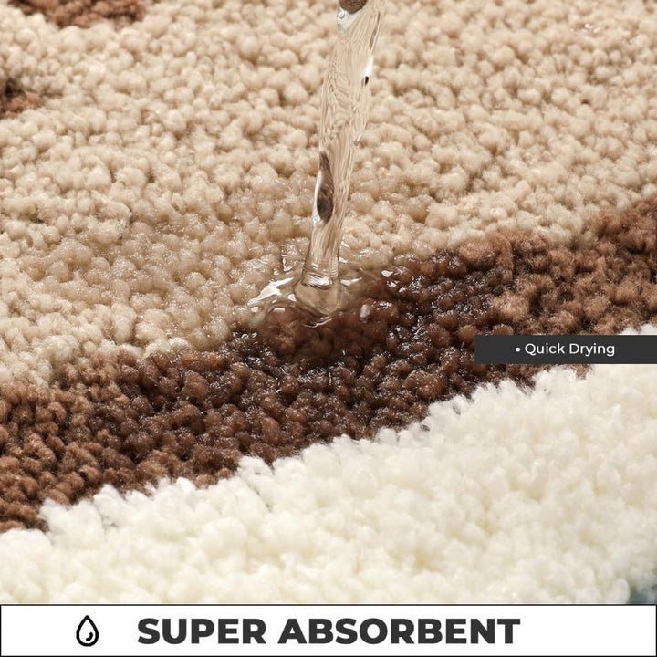 Skanto | Seaside Footprint Pattern Badmatte