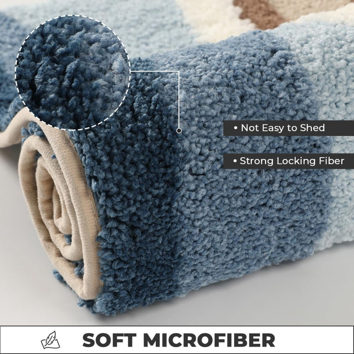 Skanto | Seaside Footprint Pattern Badmatte