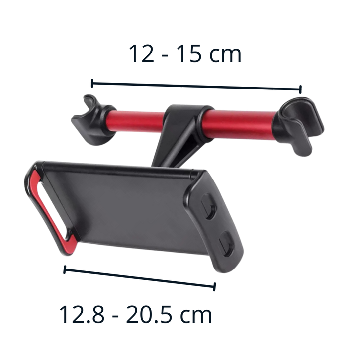 Bil baksete nettbrett og telefonholder