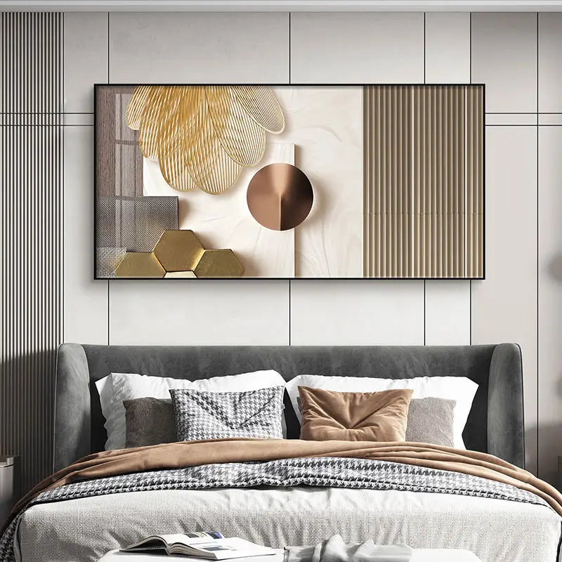 Moderne Estetikk Abstrakt Sol & Måne Veggkunsts Fine Art Lerretsutskrifter Bilder For Luksus Loft Stue Spisestue Livsstil Kunst Dekor | Skanto