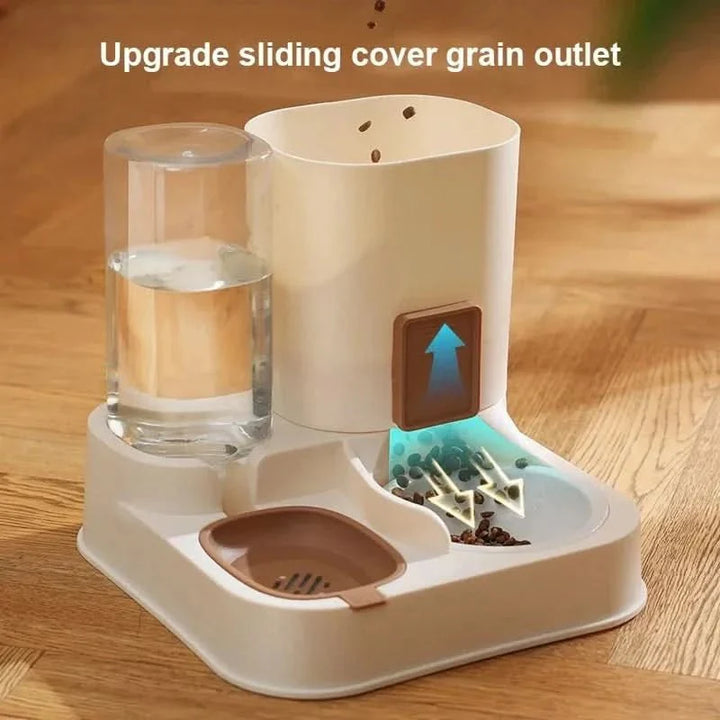 Skanto | Automatisk Mat- og Vann Dispenser for Kjæledyr