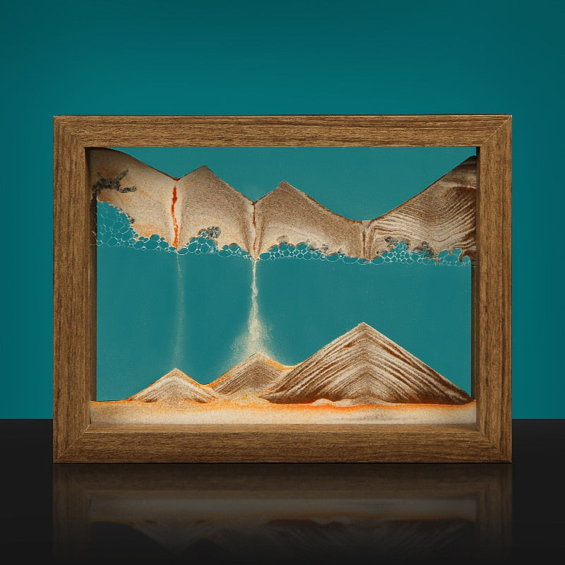 3D Ørkenånd Sandkunst Hjemmedekor | Skanto
