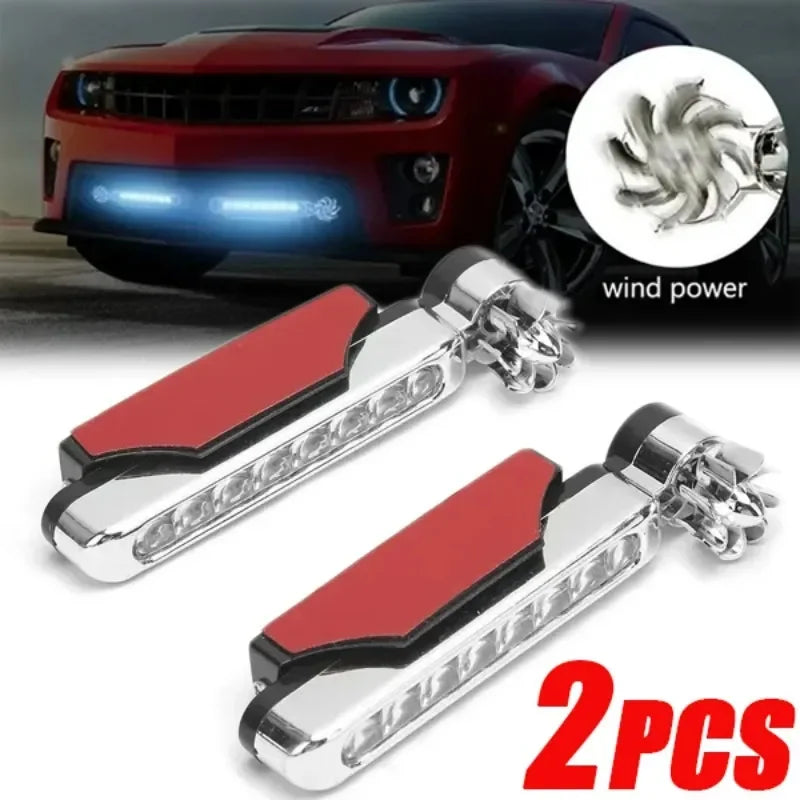 Skanto | Vinddrevet Bil LED Lys 2PCS