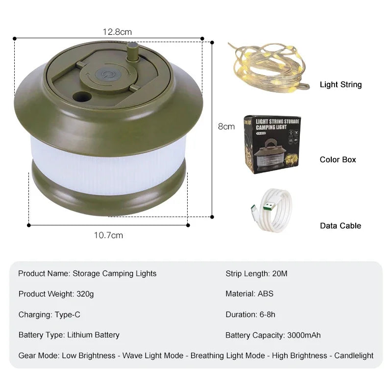 Skanto | Atmosphere LED Strips Campinglampe