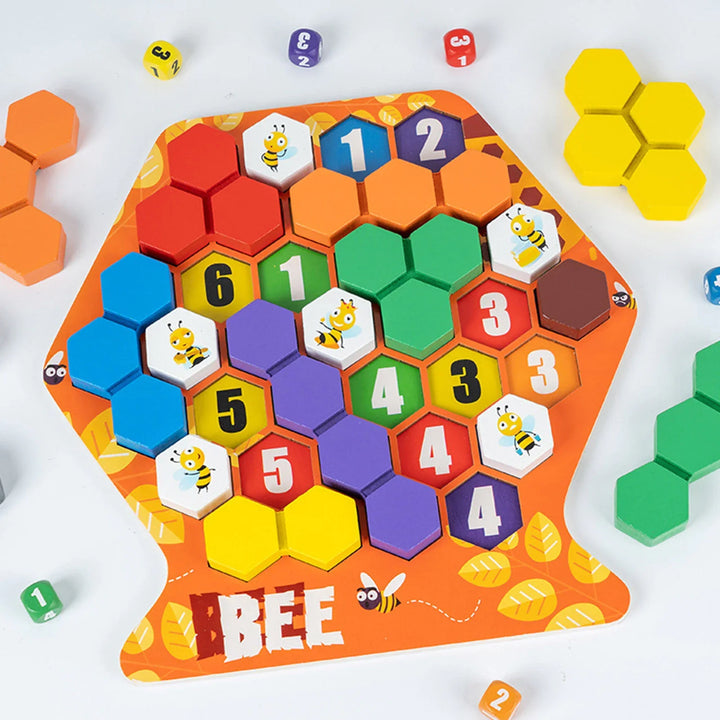 Skanto | BeeMind - Forbedrer romlig bevissthet og matematiske ferdigheter! - Bee Puzzle Game