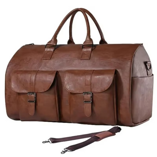 Skanto | Garment Duffel Weekend Bag – Sammenleggbar Håndbagasje Draktveske for Menn