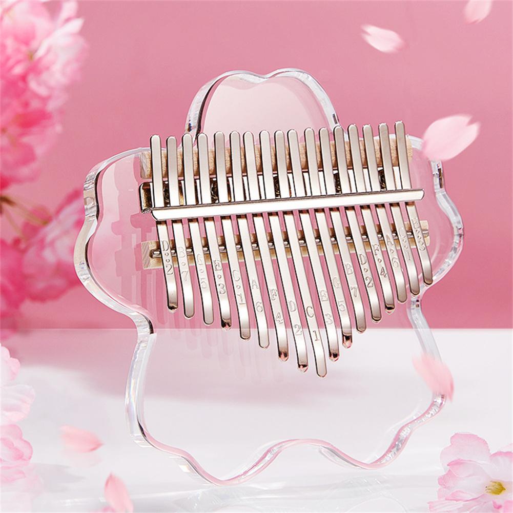 Skanto | Cherry Blossom Kalimba Akryl Tommel Piano