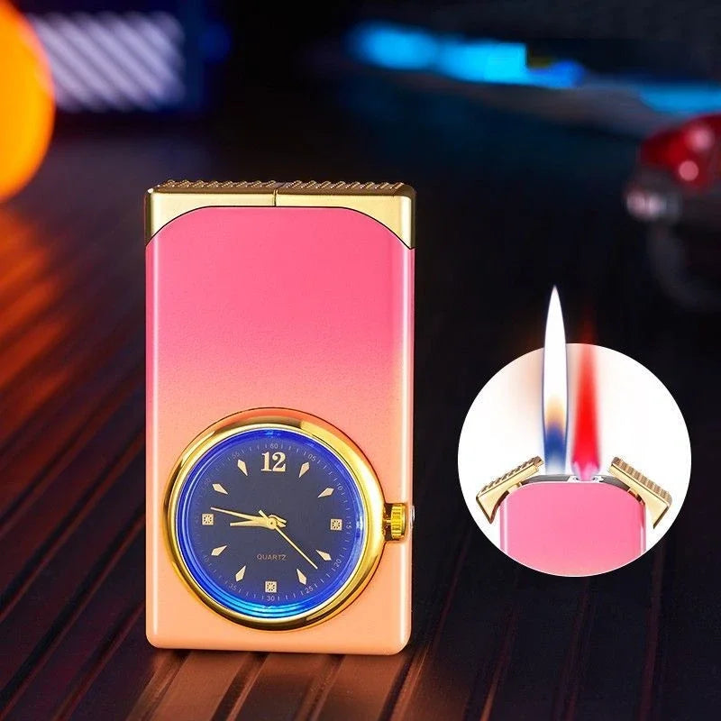 Kreativ Dual Fire Gradient Color Lighter Watch | Skanto