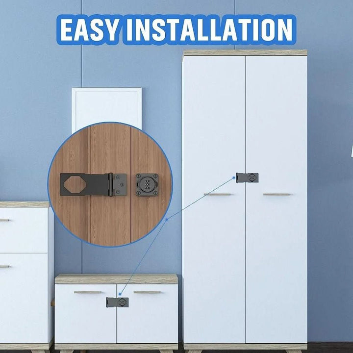 Skanto | Nøkkelfri kombinasjonslås laget av sinklegering & jern