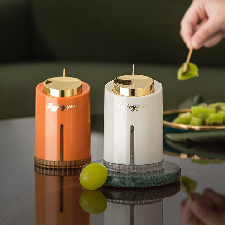 ToothMaster Holder – Elegant Pop-Up Tannpirkere Skanto