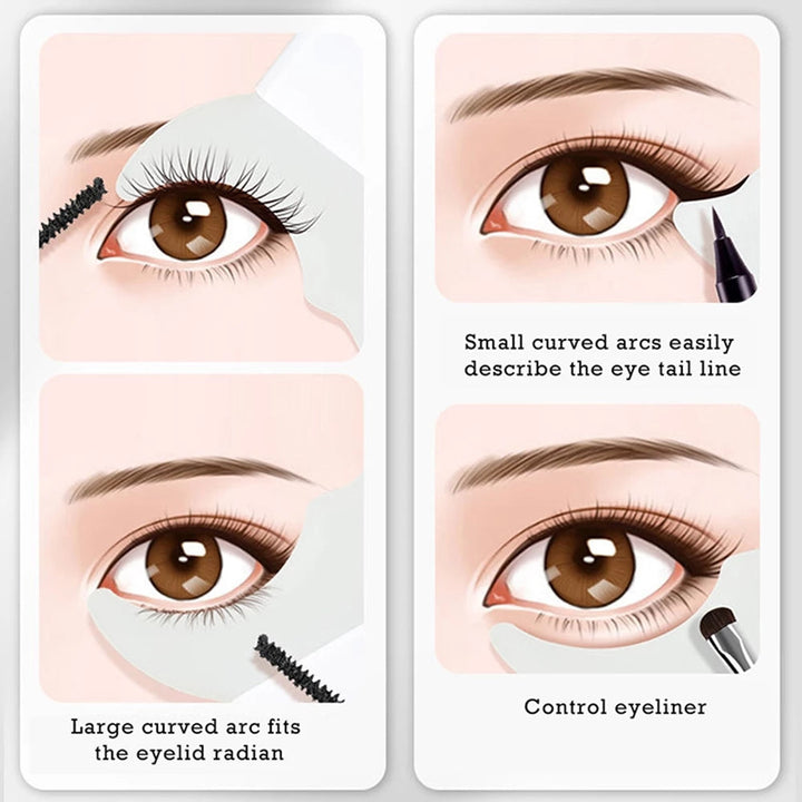 Eye Guide - Silikon Mascara Baffle - Kjøp 1 Få 1 GRATIS! (2 STK) | Skanto