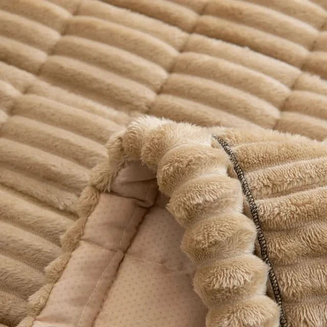 Skanto | WarmHaven - Premium-Jacquard-sofa trekk for helårs komfort