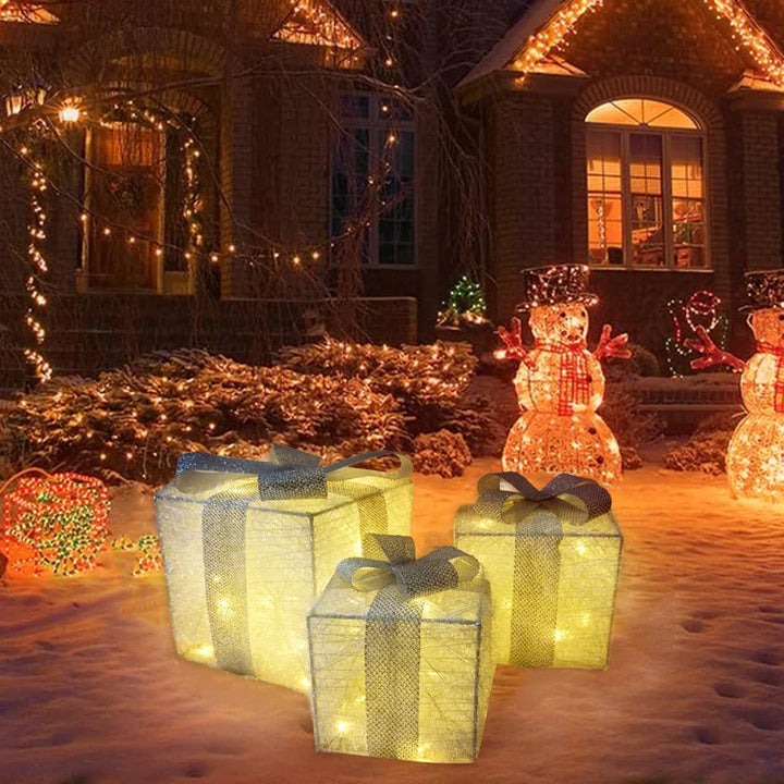 Skanto | HolidayPresents | LED Gaveboks Dekorasjoner