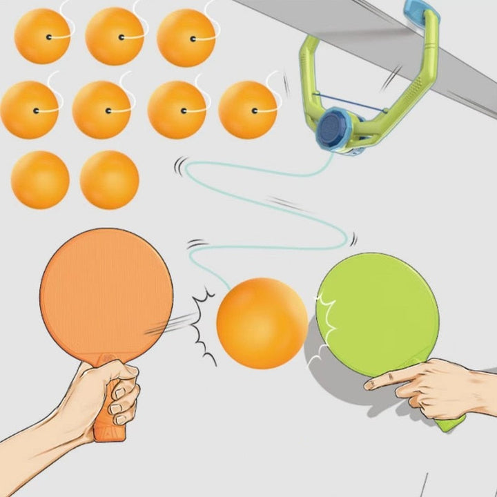 Vegghengende Bordtennis Trener | Skanto