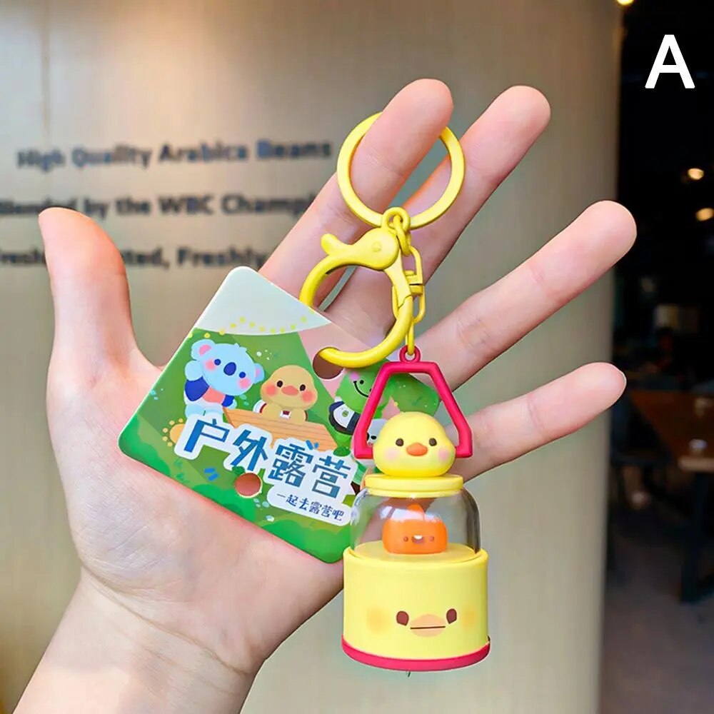 Skanto | Opplysende Glow Buddies Karakter Nøkkelringer