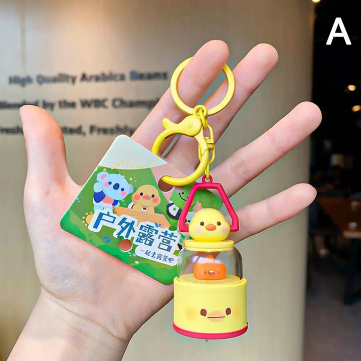 Skanto | Opplysende Glow Buddies Karakter Nøkkelringer