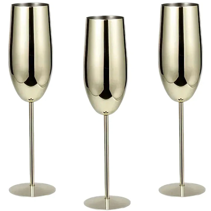 Skanto | Rustfritt glass (Sett med 6)