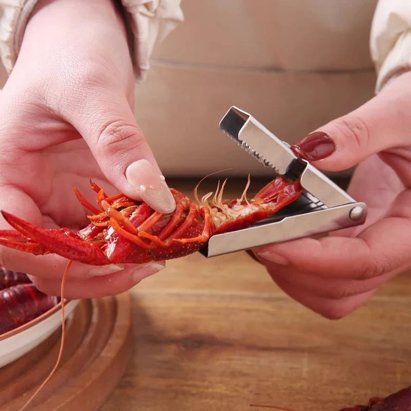 Skanto | Rustfritt Stål Reke Slicer