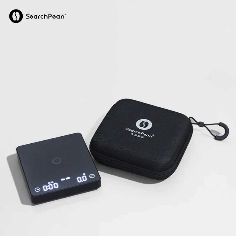 Skanto | SearchPean Tiny/Tiny2s Espresso Kaffekjøkkenvekt, Mini Smart Timer, USB, 2 kg/0.1 g/oz/ml, gratis frakt, gave til mann og kvinne