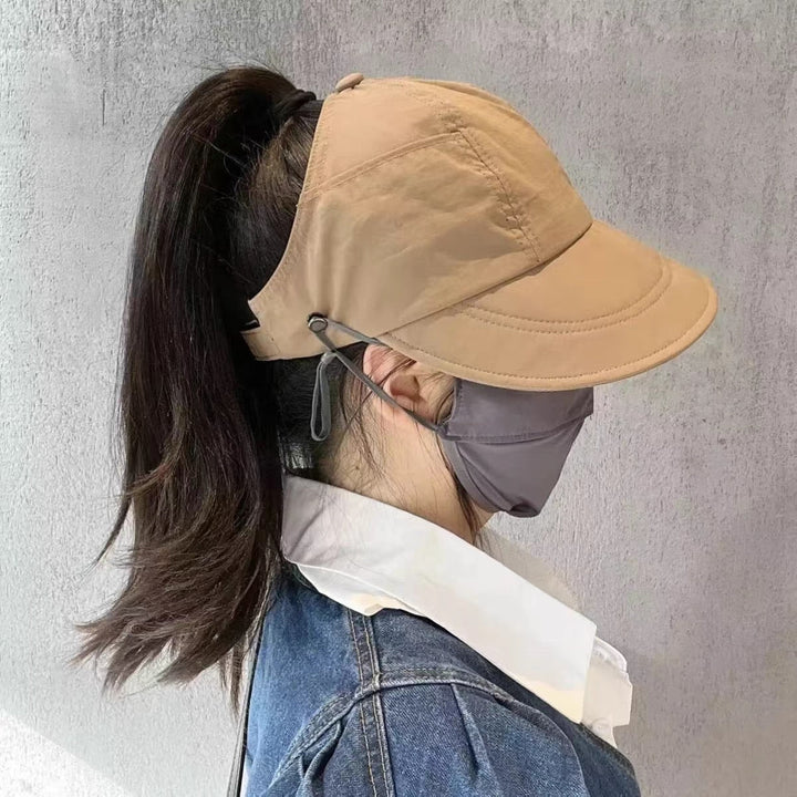 Solbeskyttet Chic Sommer Maskebærer Hatt | Skanto