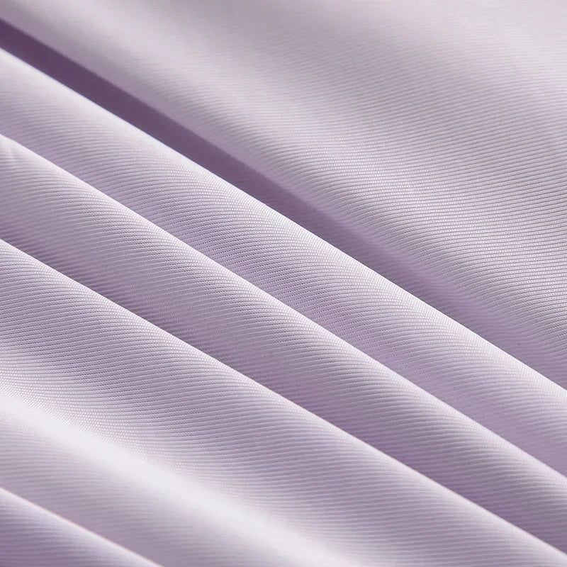 Air Condition Sommer Komforter — Ren Farge Is Silke Kjøleteppe, Lett & Glatt Twin/King Størrelse Quilt | Skanto