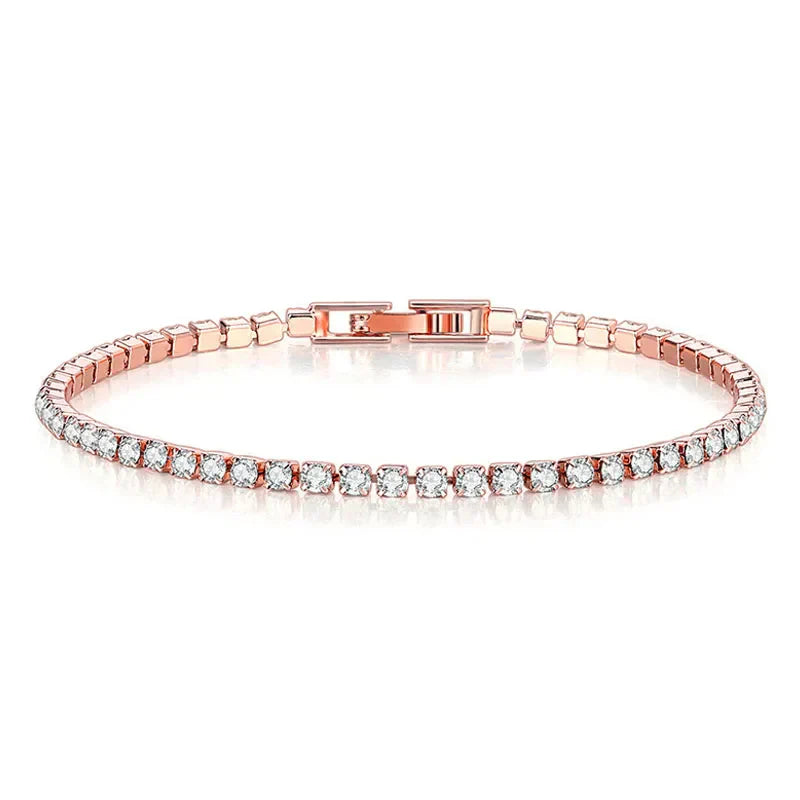 Skanto | Tennisarmbånd – Skinne med holdning: Eleganse i sterling sølv og hip-hop stil!