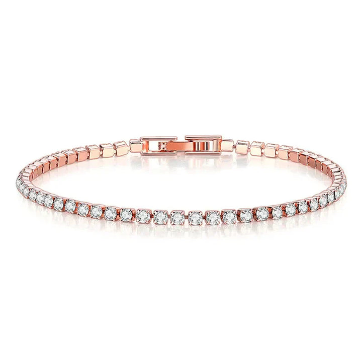 Skanto | Tennisarmbånd – Skinne med holdning: Eleganse i sterling sølv og hip-hop stil!