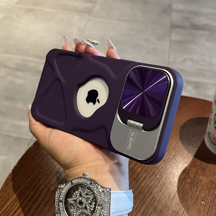 Skanto | Magsafe Silikon Linse Flip iPhone Etui