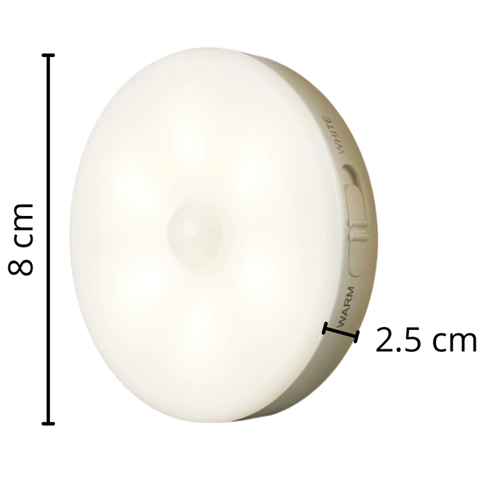 LED-lys med bevegelsessensor