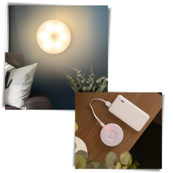 LED-lys med bevegelsessensor