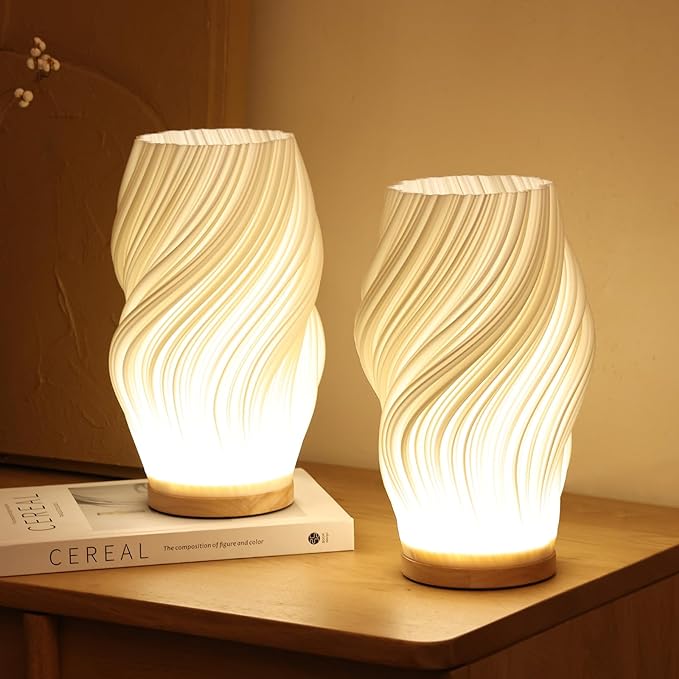 Skanto | Dimmbar bølgete designlampe Moderne