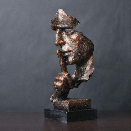 SerenitySculpt - Omtenksom abstrakt statue for rolig refleksjon | Skanto