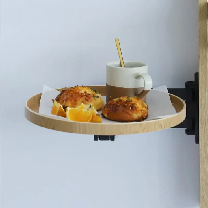 Teleskopisk veggmontert minibord for kaffe