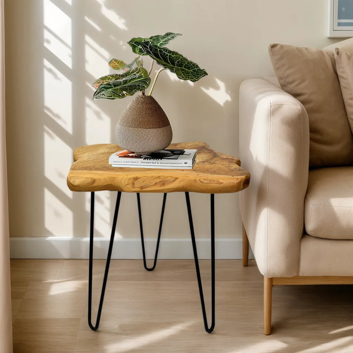 Skanto | Naturlig Tre Sidebord
