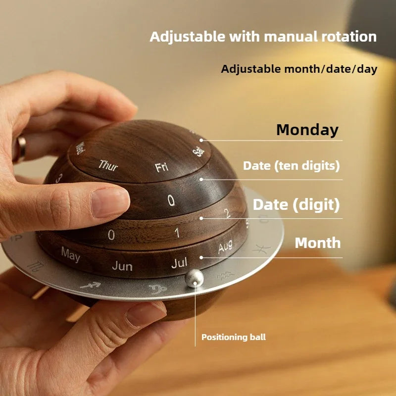 Skanto | Cosmic Cycle Minimalist Roterende Trekkalender