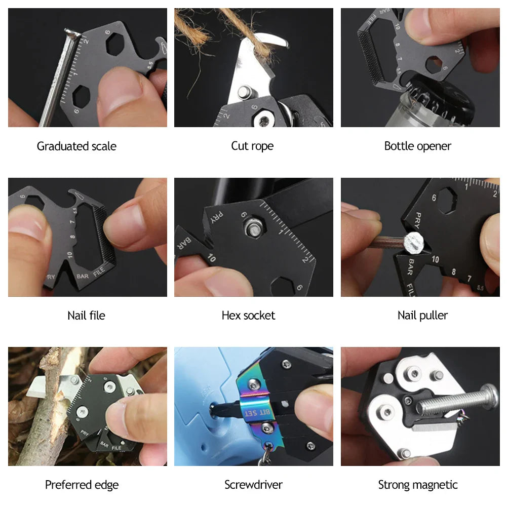 Skanto | Mini Nøkkelring Multitool