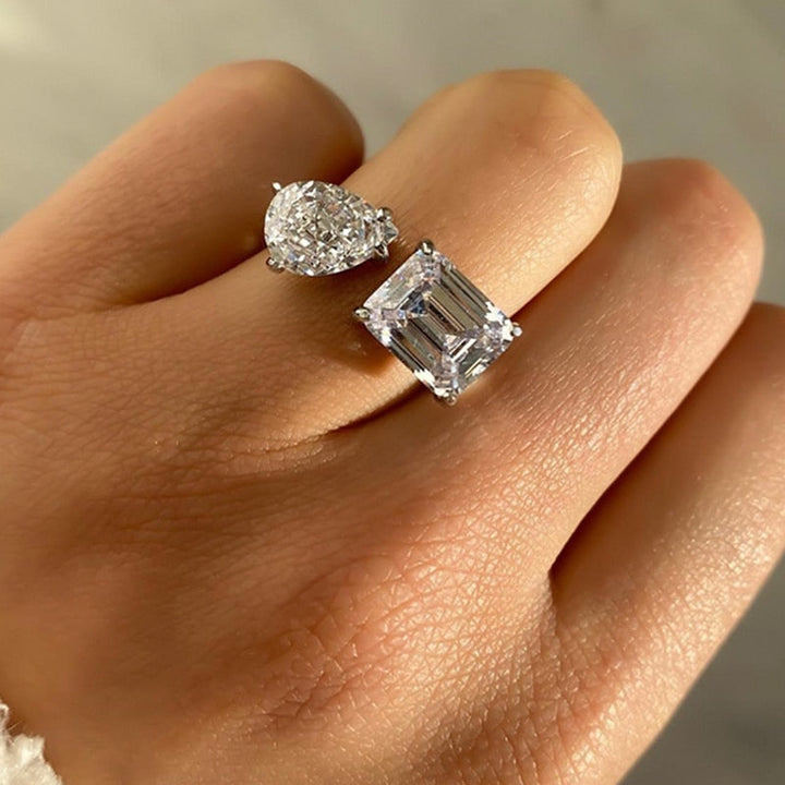 Skanto | Vanndrop Zircon Chic Justerbar Ring