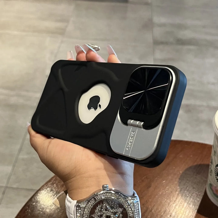 Skanto | Magsafe Silikon Linse Flip iPhone Etui