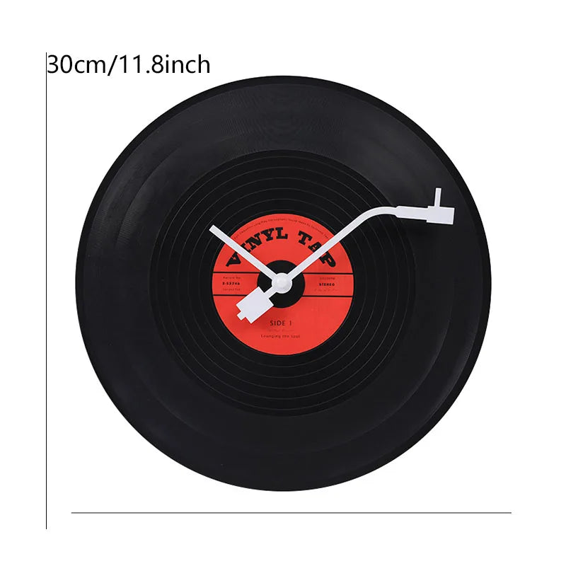 Skanto | Musikalisk Vinyl Plakatveggklokke