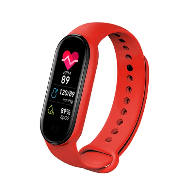 Skanto | M7 Smartklokke Menn Kvinner Smartband Puls Smartklokke Fitness Tracker Blodtrykk Sport Smartarmbånd for xiaomi iPhone