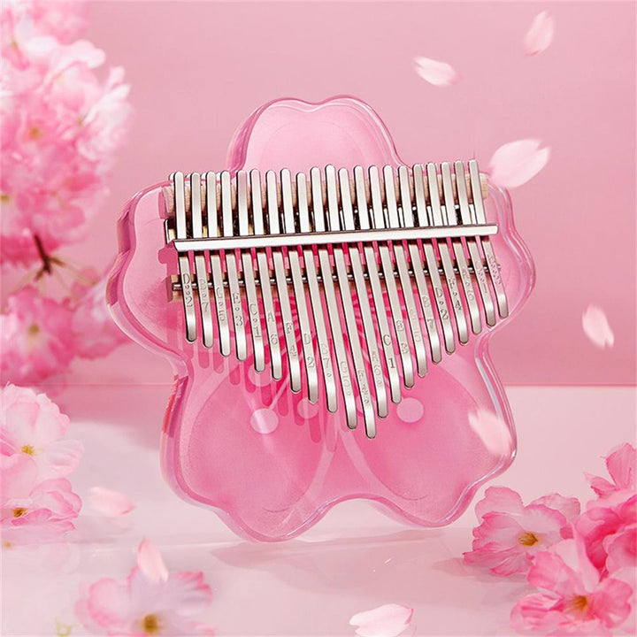 Skanto | Cherry Blossom Kalimba Akryl Tommel Piano