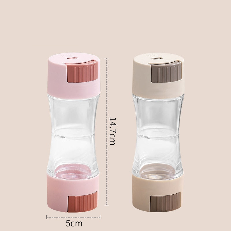 Skanto | Dobbel Hode Tett Krydderbeholder Dispenser