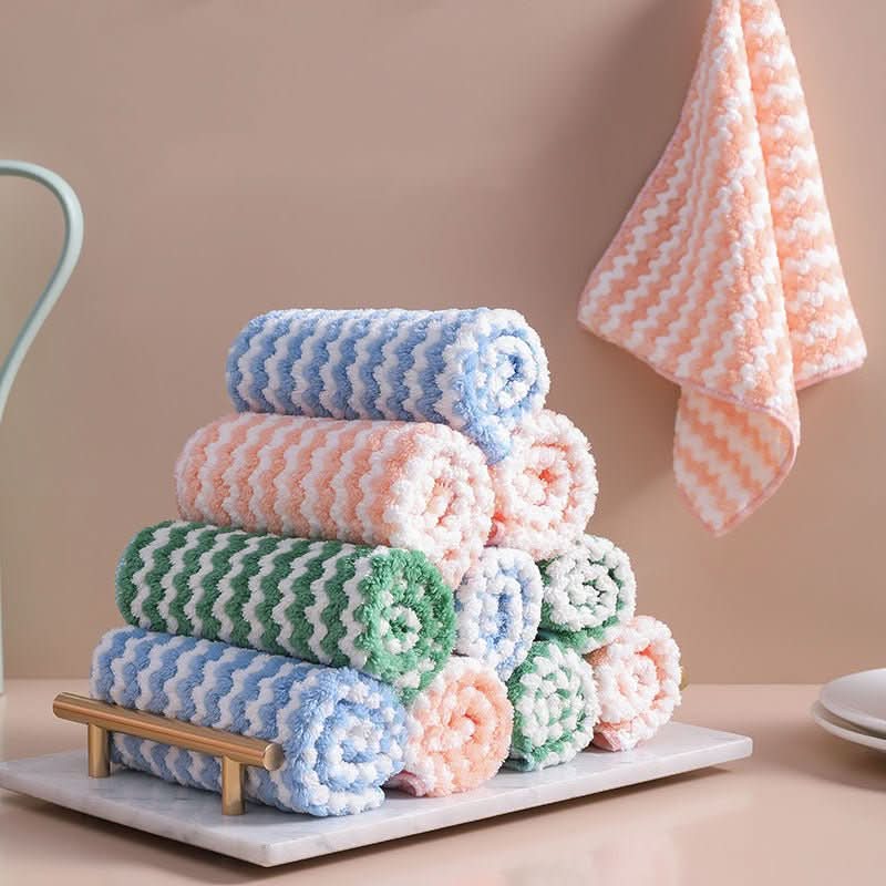 Skanto | mikrofiber rengjøringskluter laget av koralfleece for stripefri renhet